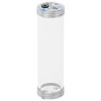 Depósito de expansión 200 mm para refrigeración líquida personalizada, Singularity Protium 3.0 Acrílico Plata