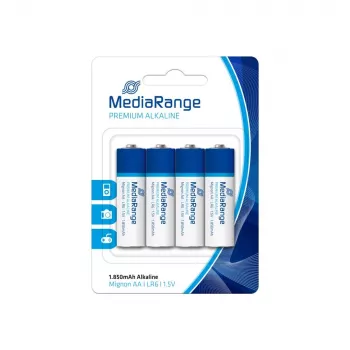 Pila alcalina AA 1,5 V/4 uds. MRBAT104 Mediarange