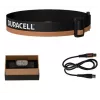 Linterna frontal Duracell DH2000R caja regalo – linterna frontal recargable compacta negra/naranja