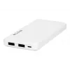 Blow PB10A batería externa 10000 mAh, 2x USB (1A + 2,1A), entrada micro USB, Li-Po, blanca