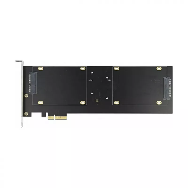 Tarjeta PCI Express x2 DeLOCK 90433 para 4 x SATA HDD SSD RAID