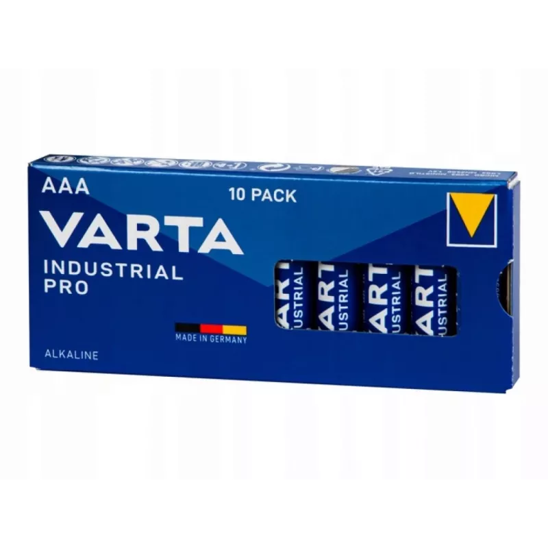 Pila desechable Varta Industrial LR03 AAA alcalina