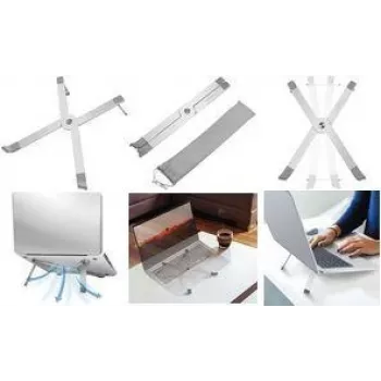 Soporte para portátil LogiLink AA0166 Aluminio plegable para 10–16