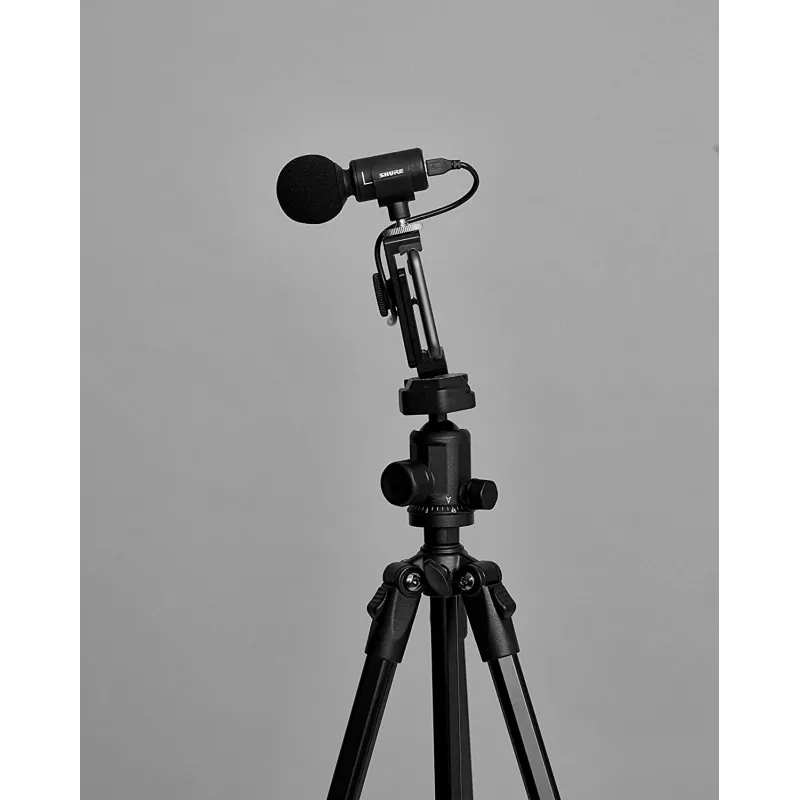 Micrófono de mesa Shure MV88+ VIDEO KIT negro