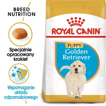 Pienso para perros Royal Canin Golden Retriever Junior 12 kg — Ave, 29 % proteínas, 16 % grasas