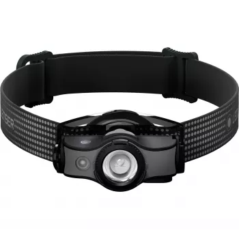 Linterna frontal Ledlenser MH 5 negra-gris