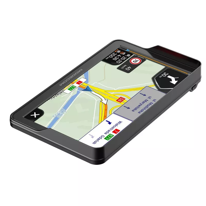 Navegador GPS para coche MODECOM FreeWAY CX 7.3 iGO, 7 pulgadas 800x480, 16 GB, MicroSDHC, Bluetooth, Windows CE 6.0