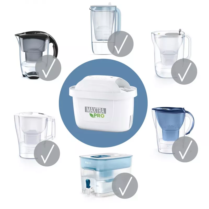 Cartucho de filtro de agua BRITA BRITA1051767 MAXTRA tecnopolímero 150 l 2 uds. blanco