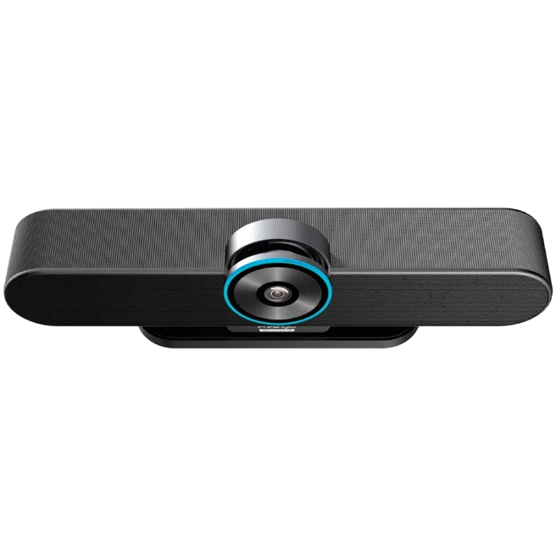 Barra de colaboración para videoconferencia Prestigio Solutions Gamma: 4K UHD, 8,5 MP, 6 micrófonos, 6 m (alcance), 2 x 5 W, conexión mediante USB Type-B