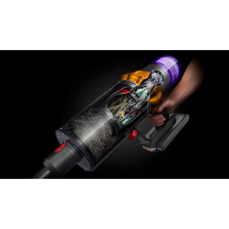 Dyson V15 Detect Absolute Aspirador de mano níquel, amarillo 446986-01