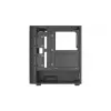 Caja de PC AEROCOOL PGS DESIGNER-G-BK-v1 torre Midi ATX, cristal templado, 4 ventiladores RGB, compatible con ATX, GPU 34,5 cm, disipador de CPU 158 mm