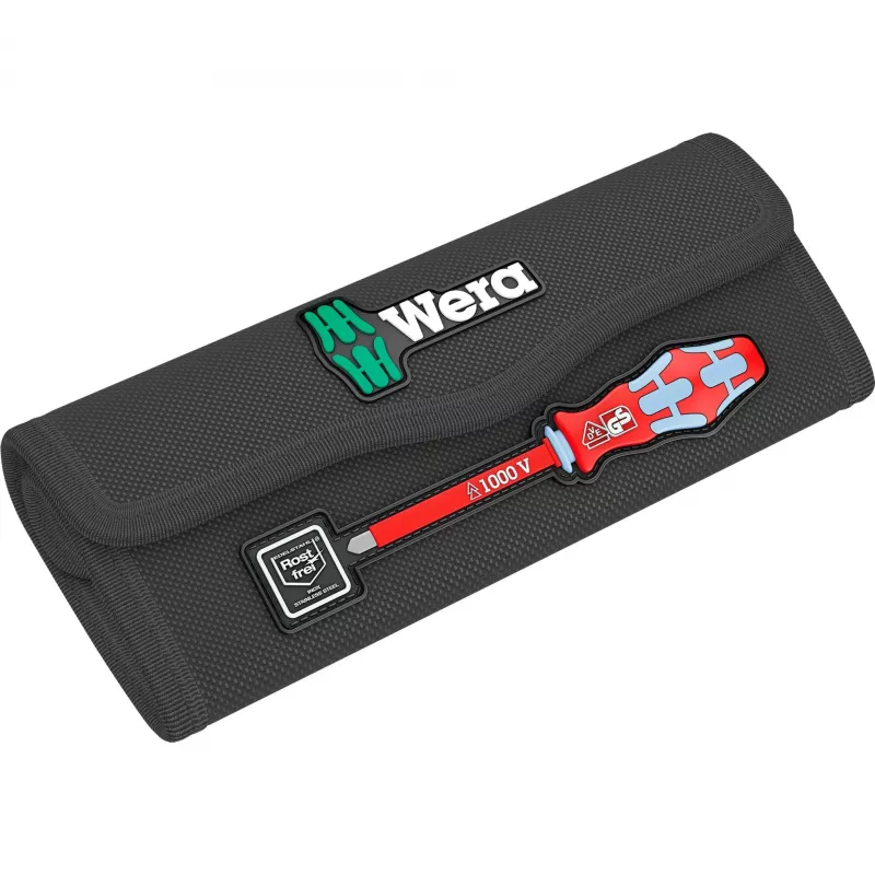 Wera Kraftform Kompakt VDE acero inoxidable 17 juego de destornilladores extra finos (05006631001)
