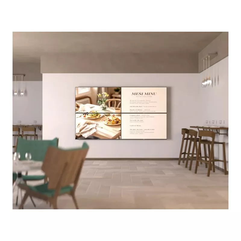 139,0 cm/55 pulgadas (3840x2160) JAPANNEXT JN-IPS550UHD60F 16:9 IPS 60 Hz HDMI USB WLAN altavoces negro