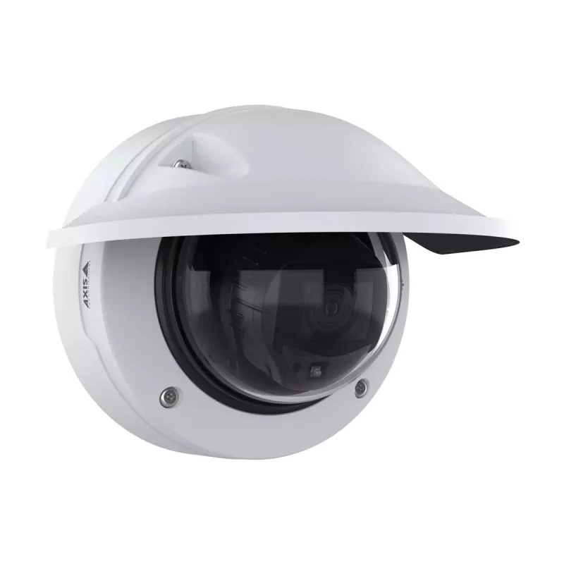 Cámara de seguridad IP domo Axis P3287-LVE, 5MP, varifocal 3-8,5 mm, 0,02 lux, interior/exterior, antivandálica, techo/pared