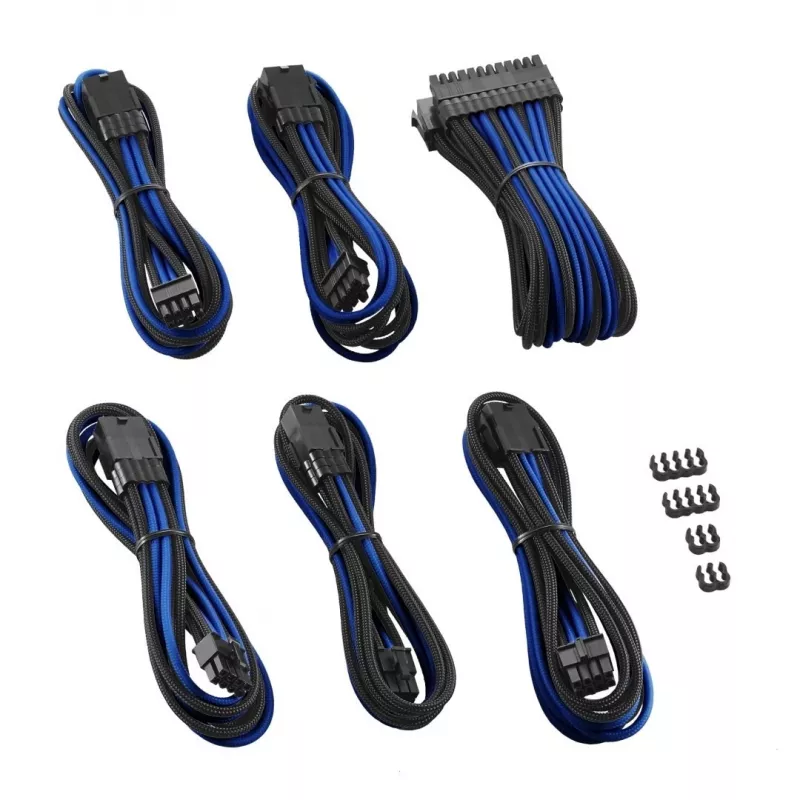 Cable de alimentación interno CableMod CM-PCAB-BKIT-NKKB-3PK-R Negro Azul 250mm