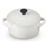Le Creuset 71901107160100 Mini Dutch Oven, 0,25 L, blanco