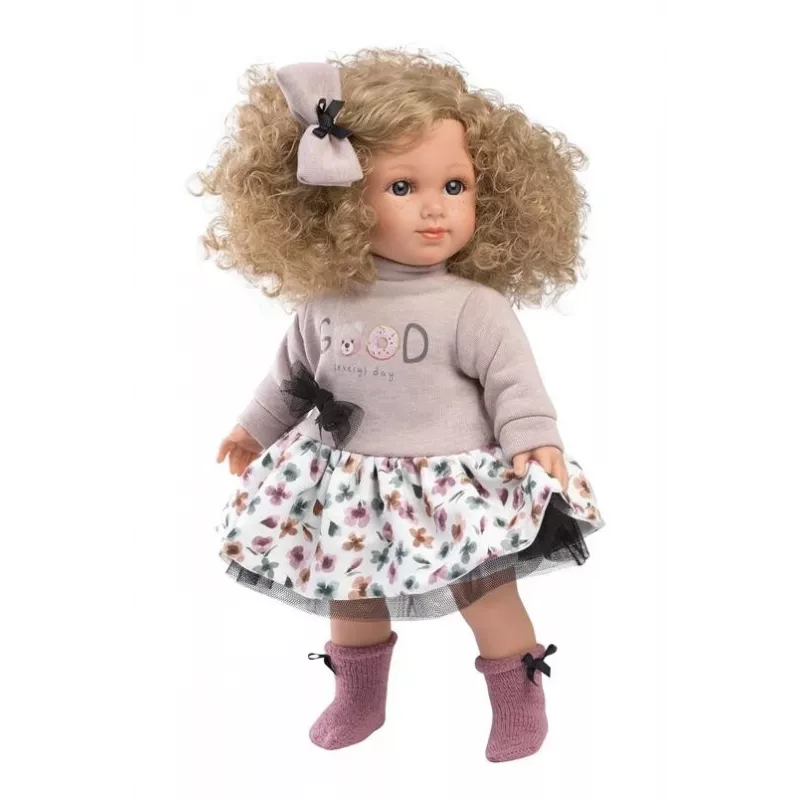 Muñeca Llorens Elena 35 cm — cuerpo blando, cara y extremidades pintadas a mano