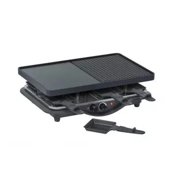 Parrilla para raclette Steba RC 28 8 personas 1400 W negro cromo