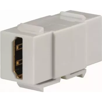 Módulo Keystone Rutenbeck 17010653 plano blanco HDMI