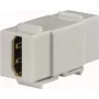 Módulo Keystone Rutenbeck 17010653 plano blanco HDMI