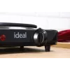 Cocina eléctrica de 2 placas IDEAL, potencia máxima 2600 W