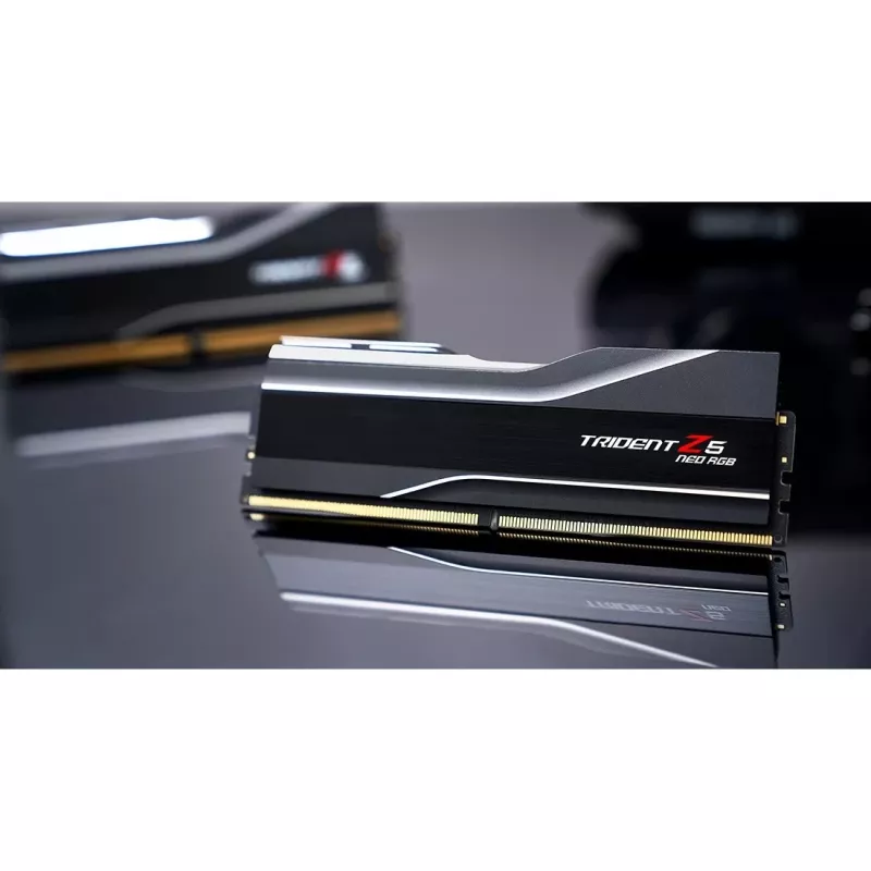 DIMM 96 GB DDR5-5600 (2x 48 GB) Dual-Kit, memoria negra, F5-5600J4040D48GX2-TZ5NR, Trident Z5 NEO RGB, AMD EXPO