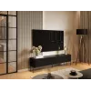 Mueble TV cama meble VERA 190x40x50 cm – parte superior y marco negro mate