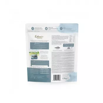 EDEN Pescado blanco con caviar de arenque - Alimento seco para gatos - 1,5 kg