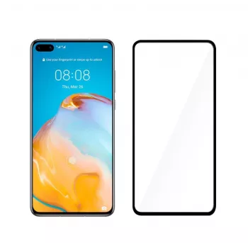 Protector de pantalla de cristal templado Tellur para Huawei P40 2.5D Full Cover Full Glue