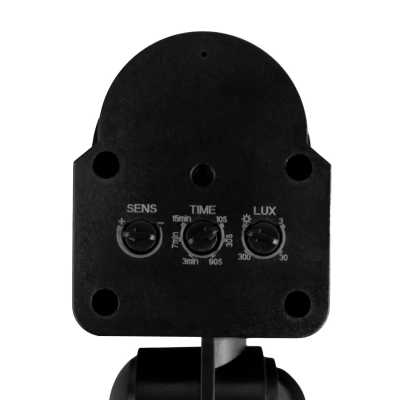 Sensor de movimiento y crepuscular MACLEAN MCE25 B — detector de movimiento con sensor de luz, montaje en pared/techo