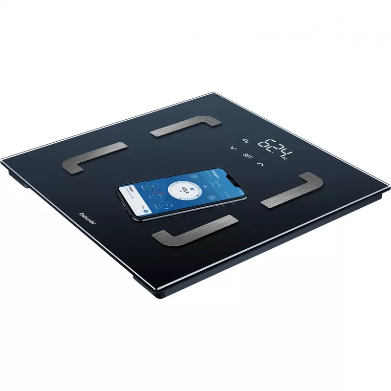 Báscula de análisis Beurer BF 880 WIFI rango de pesaje (máx.)=180 kg negra (76008)