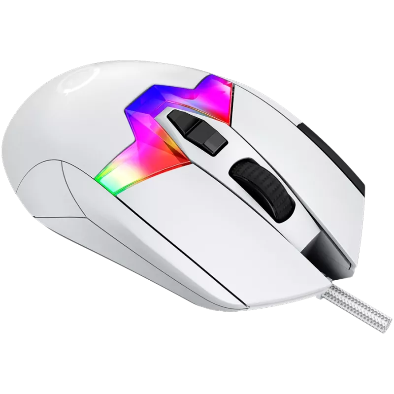 Ratón gaming LORGAR MSP80 8000 Hz con cable