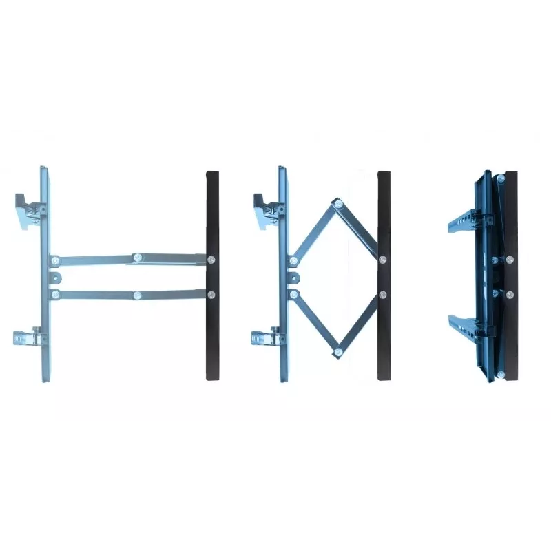 Soporte de pared para TV Esperanza TITAN para 26–70 inch (66–177,8 cm), inclinación ±15°, giro 120°, VESA hasta 400×400, carga máx. 55 kg, negro