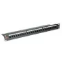 ROLINE Cat. 6 / Class E panel de conexiones de 48,30 cm (19) 24P sin blindaje negro (26.11.0362)