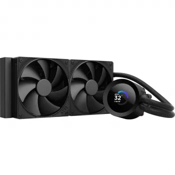 NZXT Kraken Plus 240 refrigeración líquida todo en uno para procesador 12 cm negro