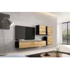 Soporte de TV Cama VIGO '180' 30/180/40 negro/roble wotan