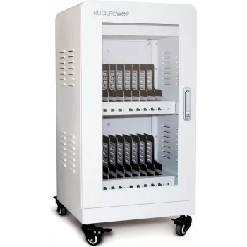 Carro de gestión de dispositivos portátil RealPower Power Station 20