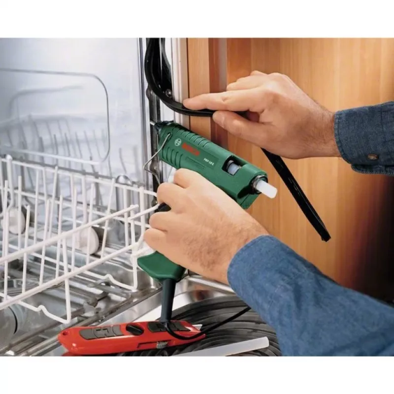 Bosch PKP 18 E Pistola de encolar en caliente Verde