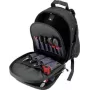 Mochila portaherramientas cimco 170420 con 14 herramientas – organizador compacto y portátil para herramientas manuales