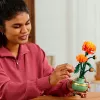 LEGO Icons set de construcción de flores de crisantemo, set creativo de modelismo para adultos para construir una planta artificial, regalo para mujeres hombres ella o él decoración para casa oficina