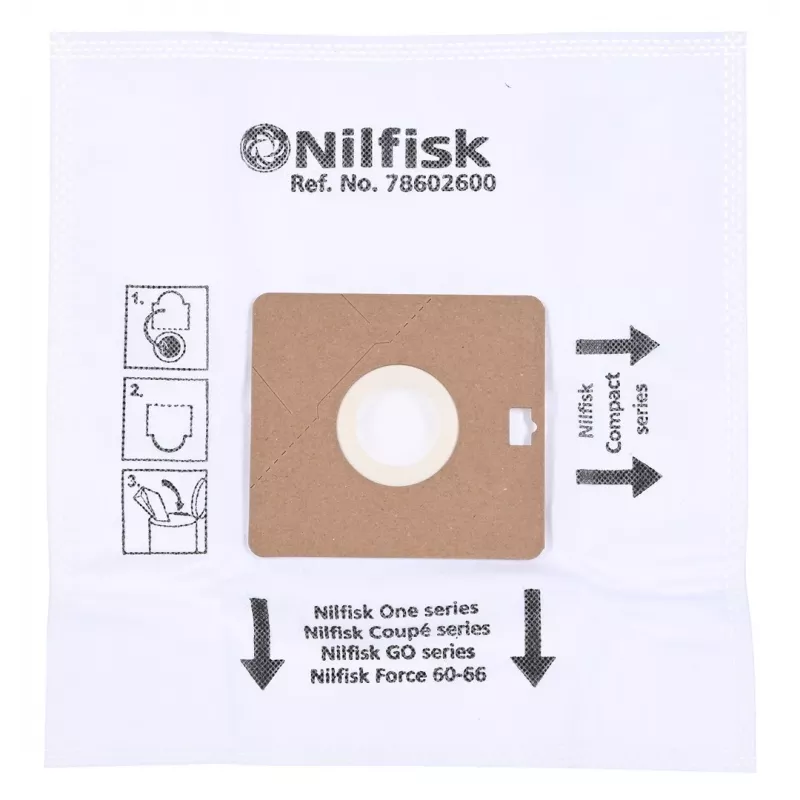 Bolsa de aspirador Nilfisk DUST BAG SYNTH ONE GO AND COUPE