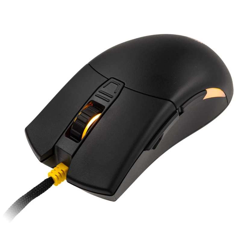 Ratón Ducky Secret M Retro para diestros USB Type-A óptico 16000 DPI