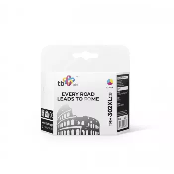 Tinta para HP DJ 1110/2130 TBH 302XLCR color remanufacturada