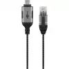 Cable Ethernet Goobay USB-C 3.1 a RJ45 fino 3 m – conecta router, módem o (74404)