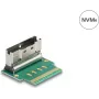Adaptador DELOCK interno SFF-8654 a SFF-8654 (macho), Modelo 64179, SAS 8i slim 90°
