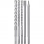 Set de cinceles y brocas KWB SDS Max, 5 piezas
