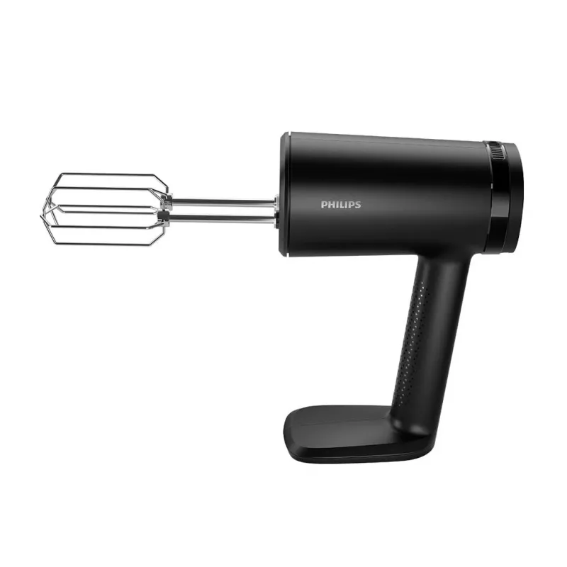 Batidora de mano Philips HR3781/00 — 500 W, negra, amasar y mezclar, carcasa de plástico