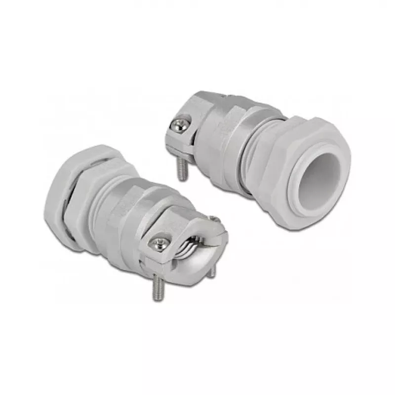 Prensaestopas DeLOCK 60356 gris metal plástico 1 ud.