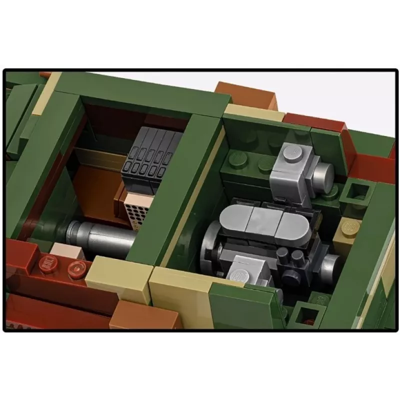 Bloques de construcción Cobi Tanque ligero 7TP modelo, 669 piezas, COBI-2661