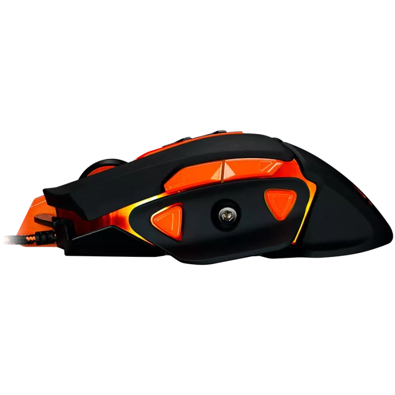 Ratón CANYON Hazard GM-6 LED con cable Negro Naranja